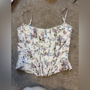 House of CB floral corset